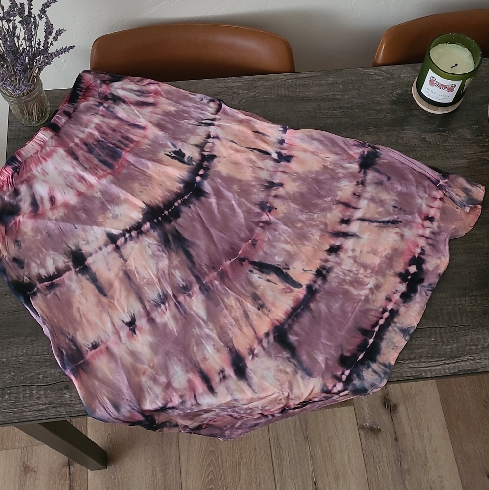Young Fabulous & Broke Tie Dye Skirt Boho - Picture 1 of 6